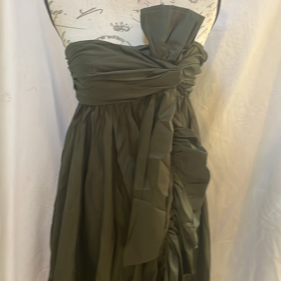 Diane Von Furstenberg Strapless Ruffled Dress - Picture 5 of 7